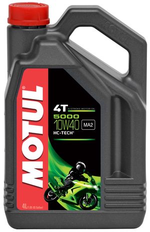 Моторное масло MOTUL 5000 4T 10W-40 4л. MOTUL 836941